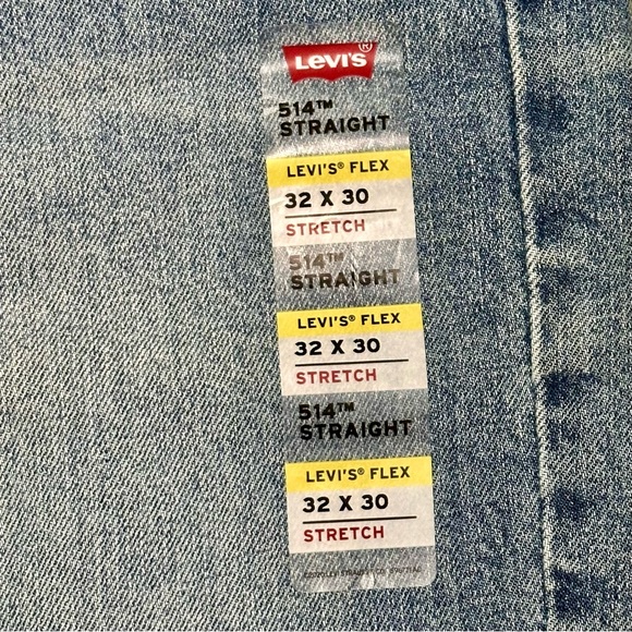 Levi’s Men’s 514 Straight Fit Jeans – NWT Summer Classic – Size 32x30 - Picture 5 of 13